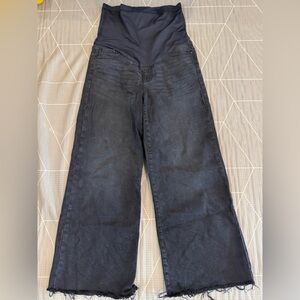 Pink Blush - Black Maternity Jeans